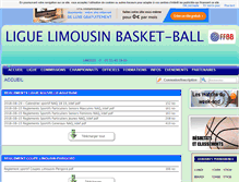 Tablet Screenshot of limousinbasket.com